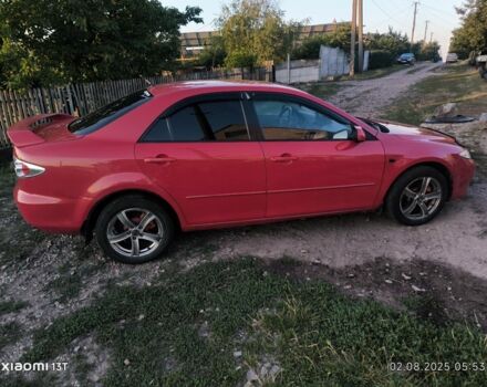 Красный Мазда 6, объемом двигателя 2 л и пробегом 306 тыс. км за 4400 $, фото 1 на Automoto.ua