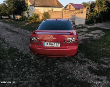 Красный Мазда 6, объемом двигателя 2 л и пробегом 306 тыс. км за 4400 $, фото 5 на Automoto.ua