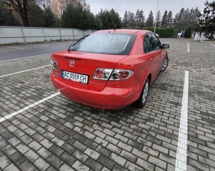 Красный Мазда 6, объемом двигателя 2 л и пробегом 248 тыс. км за 3900 $, фото 3 на Automoto.ua
