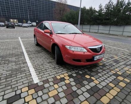 Красный Мазда 6, объемом двигателя 2 л и пробегом 248 тыс. км за 3900 $, фото 2 на Automoto.ua