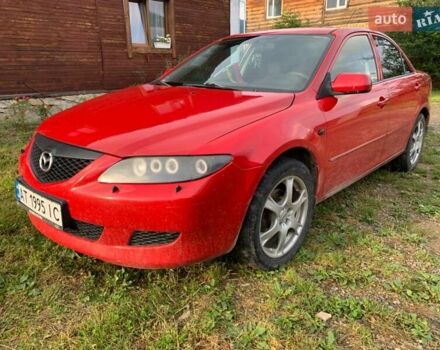 Красный Мазда 6, объемом двигателя 2 л и пробегом 380 тыс. км за 3800 $, фото 1 на Automoto.ua