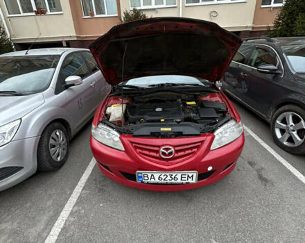 Красный Мазда 6, объемом двигателя 2 л и пробегом 330 тыс. км за 3200 $, фото 1 на Automoto.ua
