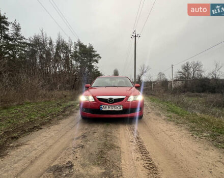 Красный Мазда 6, объемом двигателя 2 л и пробегом 377 тыс. км за 5400 $, фото 1 на Automoto.ua