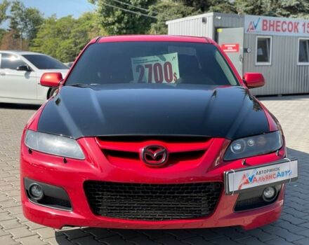 Красный Мазда 6, объемом двигателя 2.3 л и пробегом 185 тыс. км за 7999 $, фото 1 на Automoto.ua