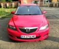 Красный Мазда 6, объемом двигателя 2 л и пробегом 203 тыс. км за 3650 $, фото 1 на Automoto.ua
