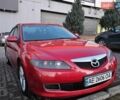 Красный Мазда 6, объемом двигателя 2 л и пробегом 180 тыс. км за 5500 $, фото 1 на Automoto.ua