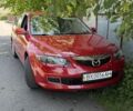 Красный Мазда 6, объемом двигателя 2 л и пробегом 217 тыс. км за 5500 $, фото 1 на Automoto.ua