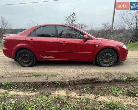 Красный Мазда 6, объемом двигателя 2 л и пробегом 377 тыс. км за 5400 $, фото 2 на Automoto.ua