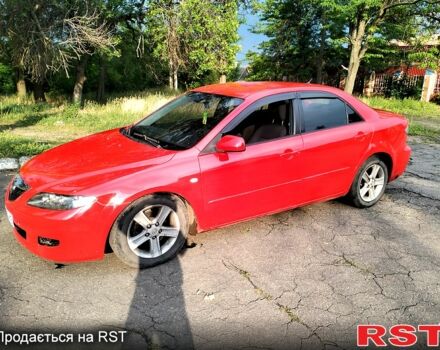 Красный Мазда 6, объемом двигателя 2 л и пробегом 203 тыс. км за 3650 $, фото 2 на Automoto.ua