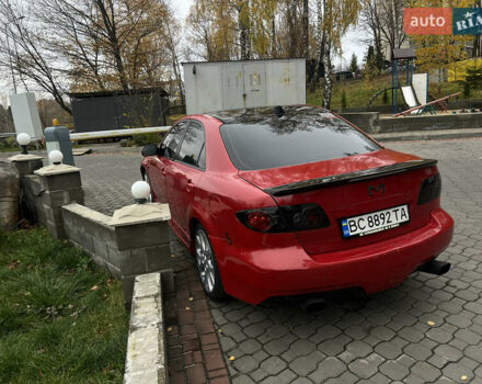 Красный Мазда 6, объемом двигателя 2.26 л и пробегом 152 тыс. км за 5500 $, фото 2 на Automoto.ua
