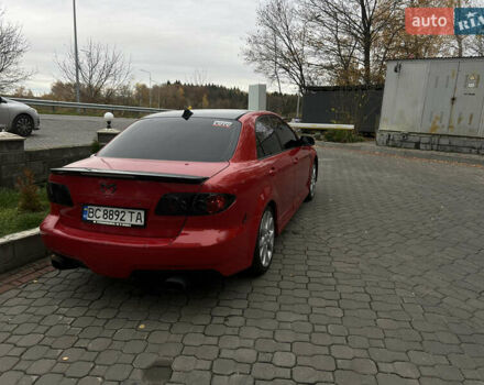 Красный Мазда 6, объемом двигателя 2.26 л и пробегом 152 тыс. км за 5500 $, фото 3 на Automoto.ua