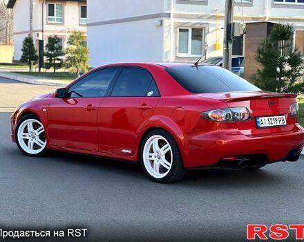 Красный Мазда 6, объемом двигателя 2.3 л и пробегом 280 тыс. км за 6200 $, фото 1 на Automoto.ua