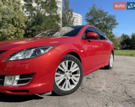 Красный Мазда 6, объемом двигателя 2 л и пробегом 212 тыс. км за 6500 $, фото 9 на Automoto.ua