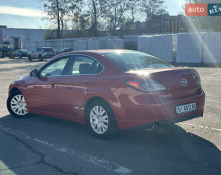Червоний Мазда 6, об'ємом двигуна 2 л та пробігом 258 тис. км за 6200 $, фото 4 на Automoto.ua