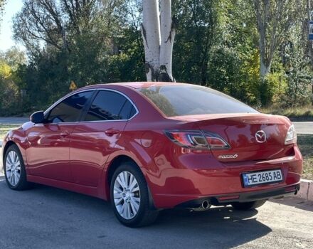 Красный Мазда 6, объемом двигателя 2 л и пробегом 213 тыс. км за 7500 $, фото 4 на Automoto.ua