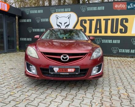 Красный Мазда 6, объемом двигателя 2.49 л и пробегом 314 тыс. км за 6600 $, фото 1 на Automoto.ua