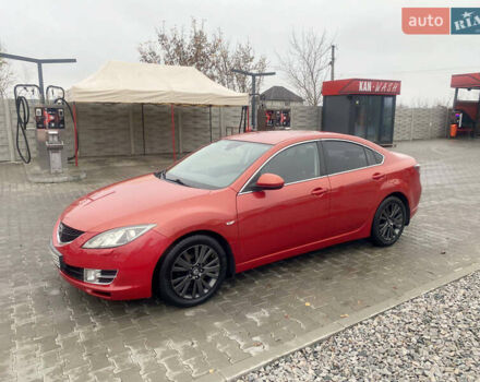Червоний Мазда 6, об'ємом двигуна 2 л та пробігом 158 тис. км за 7100 $, фото 1 на Automoto.ua