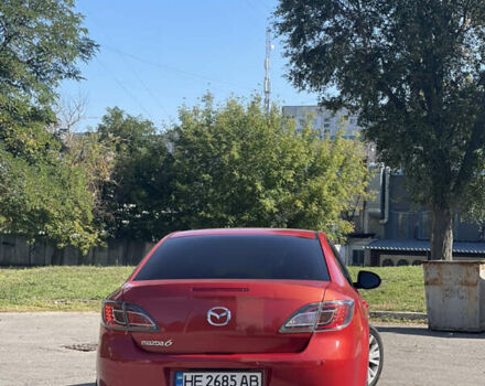 Красный Мазда 6, объемом двигателя 2 л и пробегом 212 тыс. км за 6500 $, фото 3 на Automoto.ua