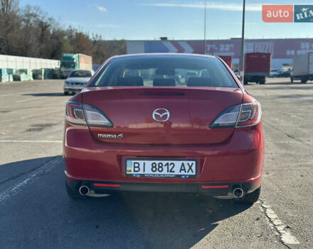 Червоний Мазда 6, об'ємом двигуна 2 л та пробігом 258 тис. км за 6200 $, фото 5 на Automoto.ua
