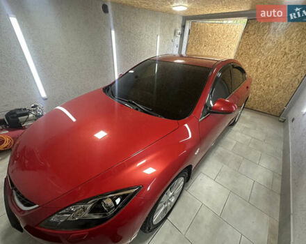 Красный Мазда 6, объемом двигателя 2 л и пробегом 71 тыс. км за 11200 $, фото 1 на Automoto.ua