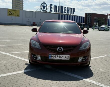 Красный Мазда 6, объемом двигателя 2 л и пробегом 235 тыс. км за 7800 $, фото 1 на Automoto.ua