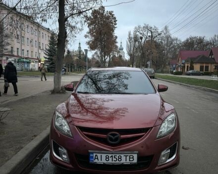 Красный Мазда 6, объемом двигателя 2.5 л и пробегом 295 тыс. км за 7000 $, фото 1 на Automoto.ua