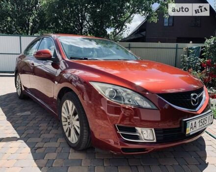 Червоний Мазда 6, об'ємом двигуна 2 л та пробігом 136 тис. км за 7800 $, фото 1 на Automoto.ua