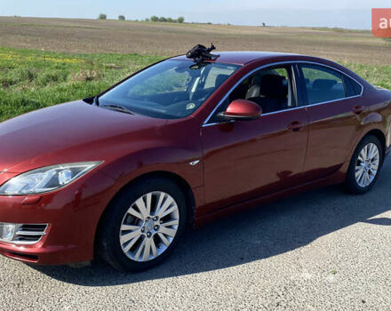 Красный Мазда 6, объемом двигателя 2 л и пробегом 136 тыс. км за 7500 $, фото 2 на Automoto.ua