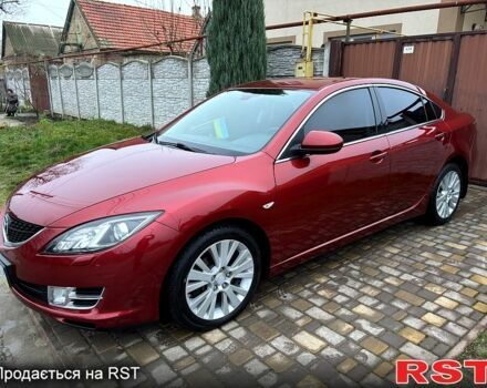 Красный Мазда 6, объемом двигателя 2 л и пробегом 185 тыс. км за 7700 $, фото 4 на Automoto.ua
