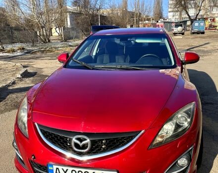 Красный Мазда 6, объемом двигателя 2 л и пробегом 141 тыс. км за 7100 $, фото 3 на Automoto.ua