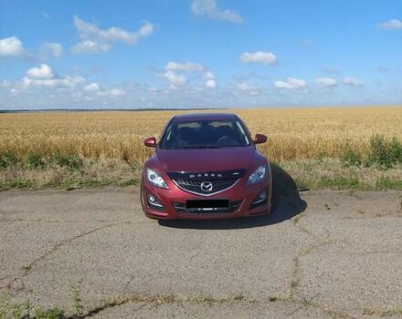 Красный Мазда 6, объемом двигателя 2 л и пробегом 165 тыс. км за 8200 $, фото 3 на Automoto.ua