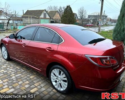 Красный Мазда 6, объемом двигателя 2 л и пробегом 185 тыс. км за 7700 $, фото 2 на Automoto.ua