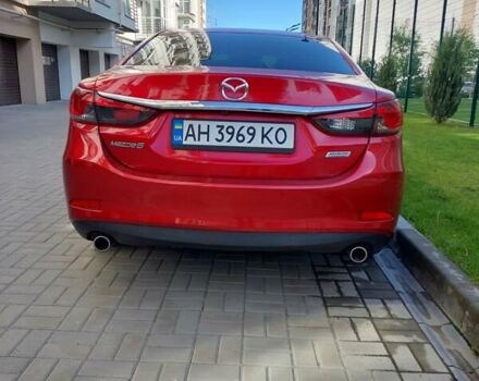 Красный Мазда 6, объемом двигателя 2 л и пробегом 100 тыс. км за 13500 $, фото 10 на Automoto.ua