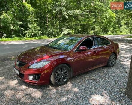 Красный Мазда 6, объемом двигателя 2 л и пробегом 103 тыс. км за 10250 $, фото 1 на Automoto.ua
