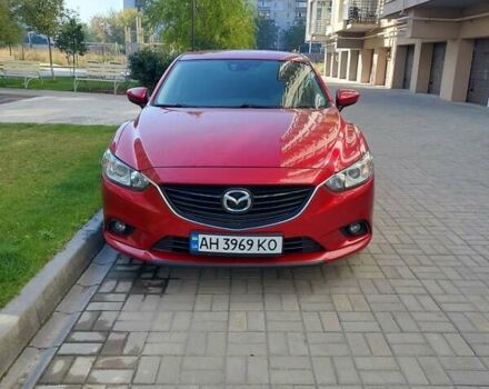 Красный Мазда 6, объемом двигателя 2 л и пробегом 100 тыс. км за 13500 $, фото 3 на Automoto.ua