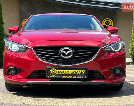 Красный Мазда 6, объемом двигателя 2 л и пробегом 106 тыс. км за 9999 $, фото 1 на Automoto.ua