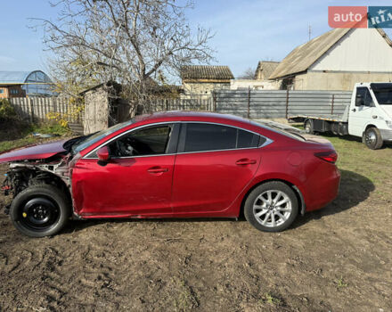 Красный Мазда 6, объемом двигателя 2 л и пробегом 79 тыс. км за 4300 $, фото 2 на Automoto.ua