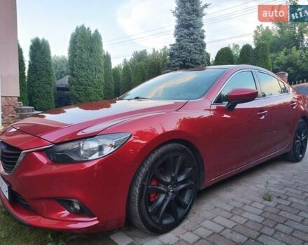 Красный Мазда 6, объемом двигателя 2.49 л и пробегом 252 тыс. км за 12400 $, фото 1 на Automoto.ua