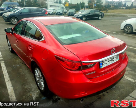 Красный Мазда 6, объемом двигателя 2.5 л и пробегом 235 тыс. км за 9150 $, фото 1 на Automoto.ua