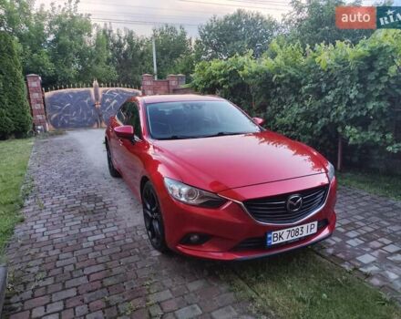 Красный Мазда 6, объемом двигателя 2.49 л и пробегом 252 тыс. км за 12400 $, фото 3 на Automoto.ua