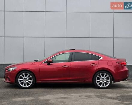 Красный Мазда 6, объемом двигателя 2.49 л и пробегом 190 тыс. км за 11700 $, фото 3 на Automoto.ua