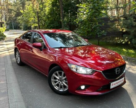 Красный Мазда 6, объемом двигателя 2 л и пробегом 172 тыс. км за 12500 $, фото 1 на Automoto.ua