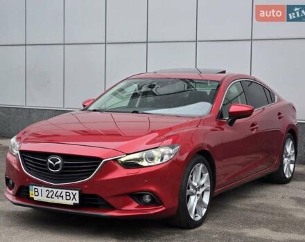 Красный Мазда 6, объемом двигателя 2.49 л и пробегом 190 тыс. км за 11700 $, фото 2 на Automoto.ua