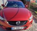 Красный Мазда 6, объемом двигателя 2.49 л и пробегом 242 тыс. км за 12300 $, фото 1 на Automoto.ua