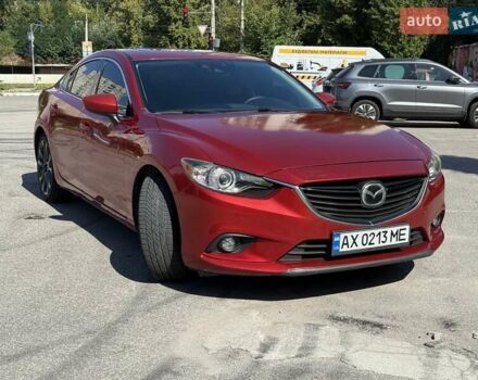 Красный Мазда 6, объемом двигателя 2.49 л и пробегом 152 тыс. км за 12500 $, фото 1 на Automoto.ua