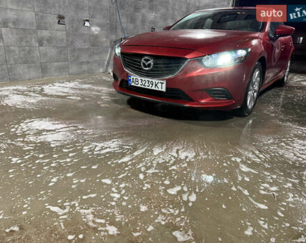 Красный Мазда 6, объемом двигателя 2.49 л и пробегом 219 тыс. км за 9600 $, фото 1 на Automoto.ua