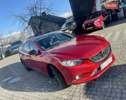 Красный Мазда 6, объемом двигателя 2.49 л и пробегом 195 тыс. км за 12300 $, фото 1 на Automoto.ua