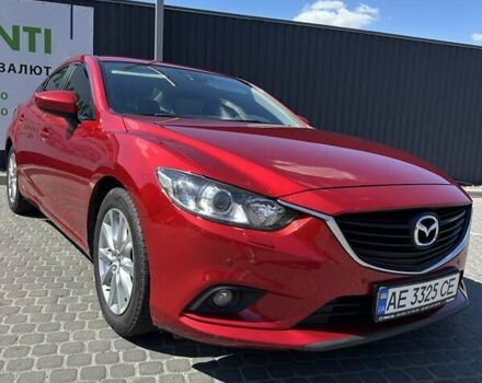 Красный Мазда 6, объемом двигателя 2 л и пробегом 124 тыс. км за 15500 $, фото 1 на Automoto.ua