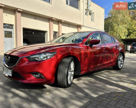 Красный Мазда 6, объемом двигателя 2.49 л и пробегом 118 тыс. км за 12600 $, фото 1 на Automoto.ua