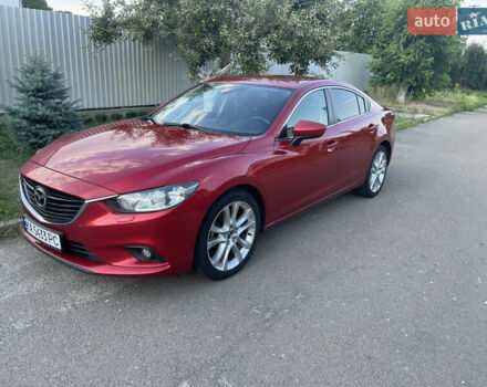 Червоний Мазда 6, об'ємом двигуна 2 л та пробігом 225 тис. км за 12300 $, фото 1 на Automoto.ua